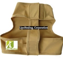 FACE Strap with LIPOFOAM NECK COMPRESSION CHIN STRAP UNISEX by LipoHealing, LLC.