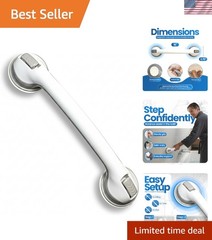 Suction Cup Grab Bar for Bathtubs & Showers – Instant Safety Handle, 16 Inch