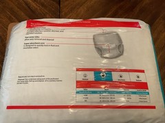 Cardinal Health Underwear Sure Care Plus Heavy Absorbency, Size S/M