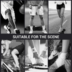 Ankle Brace Support Compression Sleeve Plantar Fasciitis Pain Relief Foot Wrap