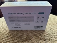FT09E Wireless Hearing Aid Earbuds Brand New