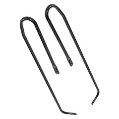 Universal Step Handrail Sturdy Black Metal For Stairs Porch & Loft Steps