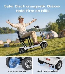 D3 Pro Ultra-Lightweight Electric Mobility Scooter for Seniors Electric -Scooter