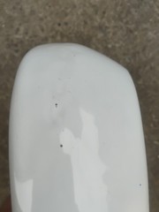 Vintage Enamelware White Bedpan. Queen Columbian Made. Excellent condition