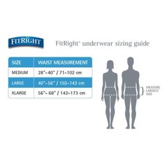 Medium Disposable Incontinence Underwear Super Absorbent Soft Fit 28-40 Inch …