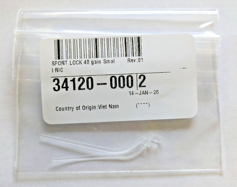NEW Sealed Starkey Sport Lock 40 Gain Receiver (2 Pack) 34120-0002 OEM