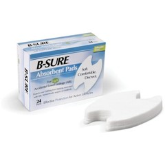B-Sure Anal Leakage Pads Box of 24 Pads – 8 pack/192 pads