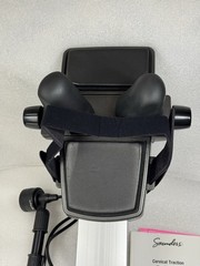 Saunder Cervical Neck Traction Home Trac Deluxe Device W/Case