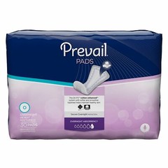 Prevail 16 in. Length Heavy Absorbency Quick Wick Female Disposable #PVX-120
