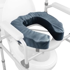 Raised Toilet Seat Cushion for Elderly, 3″ Padded Universal Fit, 3-inch thick