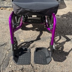 Ki Mobility Focus CR Tilt-In-Space Manual Wheelchair w/ Extra Features Purple
