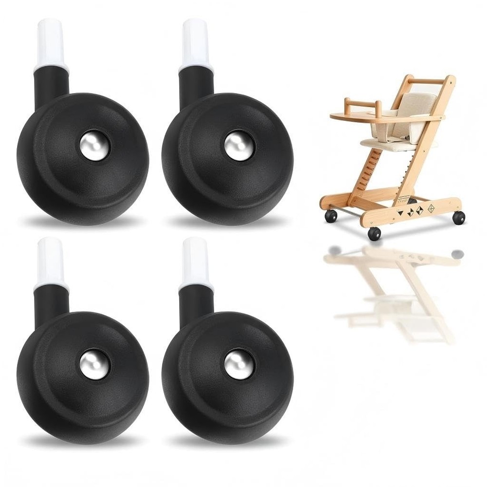 4pcs Baby Walker Replacement Wheels Walker Wheels Accessories Plastic Casters…