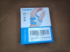 Thumb Support Brace – CMC Joint Splint Braces Arthritis Pain Relief Left – Black