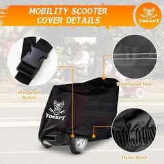 Universal Fit Scooter Cover 48” – UV and Weather Resistant Outdoor Protection