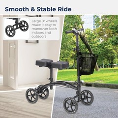 Drive Medical 796 Adjustable Height Steerable Knee Walker