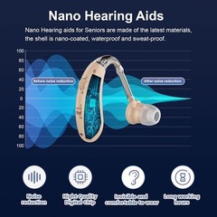 Hearing Aids For Seniors,Invisible Rechargeable Amplifier With Noise Cancelling