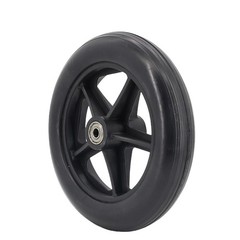 2PCS of 8 Inch Wheelchair Replacement Wheels Wheelchair Front Wheel Caster