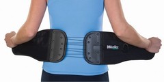 Mueller Green Adjustable Back, Abdominal Support One Size Fits Most Unisex Black