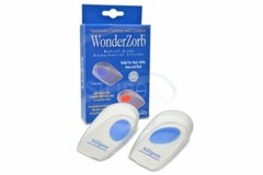 Silipos Wonder-Spur Soft Silicone Heel Cups Blue 1 pair/pkg