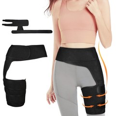 Hip Brace Compression Groin Support Wrap for Sciatica Thigh Recovery Pain Relief
