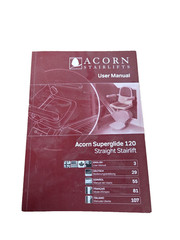 F Acorn Superglide 120 Straight Stairlift User Manual