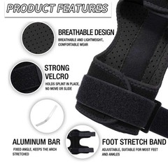 2 TYPES Ankle Brace Support Compression Stabilizer Pain Relief Foot Lace Up Wrap