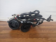 Jazzy Carbon Folding Travel Power Wheelchair WHITE – OPEN BOX