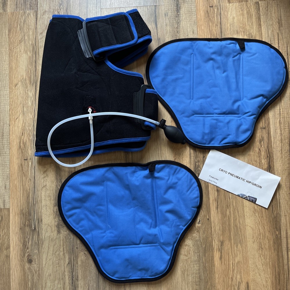 Cryo Pneumatic Hip/Groin Deluxe With Dual 2 Ice Packs