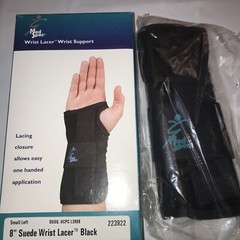 Med Spec 8″ Wrist Lacer Brace -Treating Sprains and Tendonitis – SIZE Med. Left