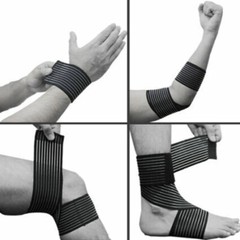 Elasticated Bandage Adjustable Compression Wrap Knee Ankle Wrist Elbow Support
