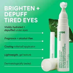 Innisfree Green Tea Caffeine Depuffing Eye Serum Roll-On Acid Cooling Korean