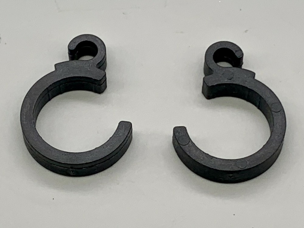 Brake Cable Fastener Clip, 2 Pk, Rollator Parts For Carex Steel Rolling Walker