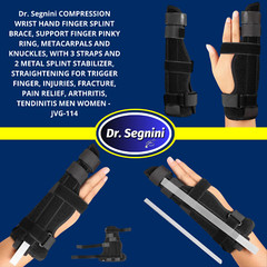 Dr. Segnini Two Fingers Cushion Elastic Strap Breathable Fastening Design Finger