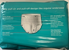 Rely Maximum Absorbency Underwear Medium 20 Count Adult Protective 2 Packs