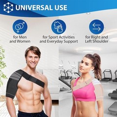 1pcs Shoulder Brace for Men Women Pain Relief Torn Rotator Cuff Injuries Support