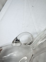 Vtg Glass Male urinal w Handle 16 0z Capacity 10.5″ x 5″ Wide Hospital FrSh Read
