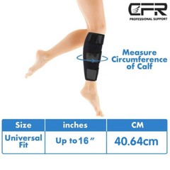 Calf Brace Adjustable Shin Splint Support Leg Compression Muscle Swelling Wrap