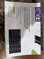Mars Wellness 3 Panel Abdominal Binder