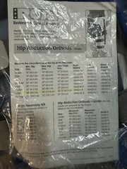 Hip Abduction Orthosis Adult Large/Right