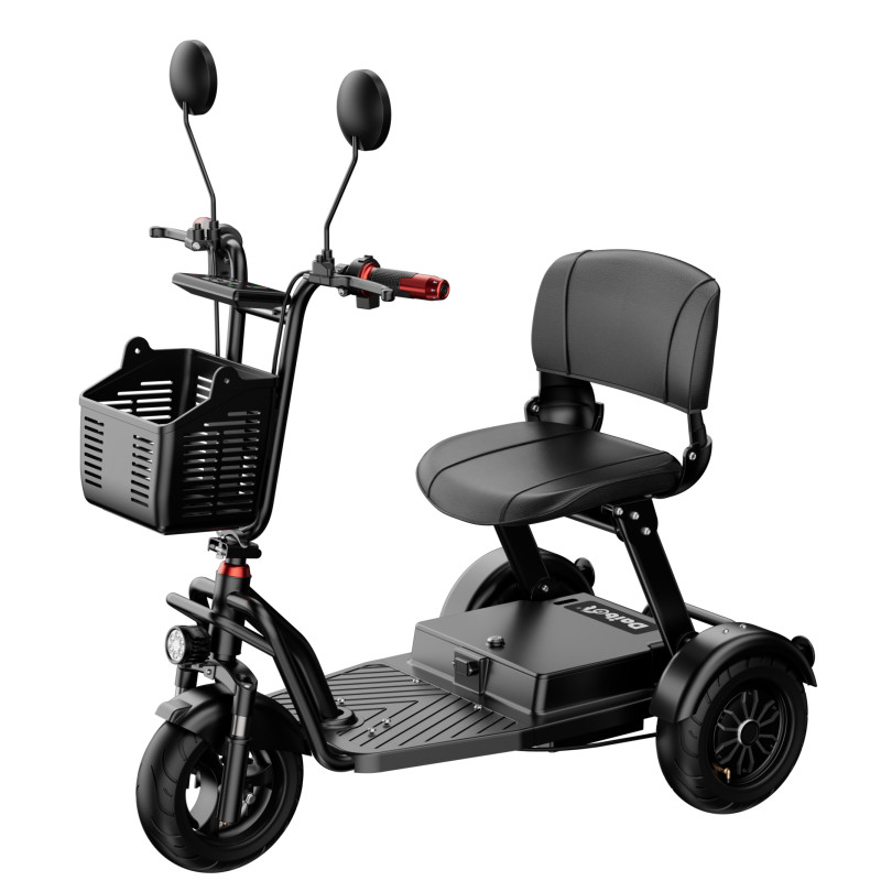 Folding Electric Mobility Scooter 1000W 48V 3 Wheel Electric Scooter Dual Motor
