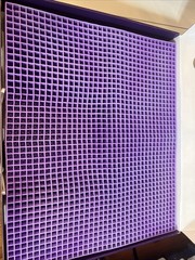 Purple Ultimate Seat Cushion Pressure Reducing Grid Office Chair Gaming