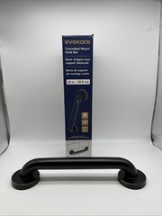 Evekare 12″ Concealed Mount Grab Bar Oil Rubbed Bronze Bathroom