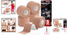 5 Roll Kinesiology Tape Athletic Muscle Support Sport Elastic Physio Therapeutic