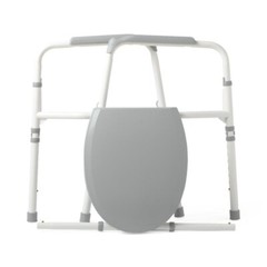 Medline Steel Bariatric Commode G1-201LBX1 300 lb. Capacity