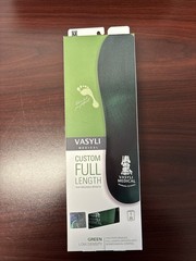 Vasyli Custom Full Length Heat Moldable Orthotics US Men’s 5.5-7, Women’s 6.5-8