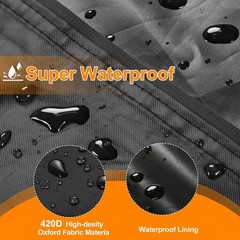 Mobility Scooter Cover Waterproof Accessories,420D Oxford Fabric Heavy Duty E…