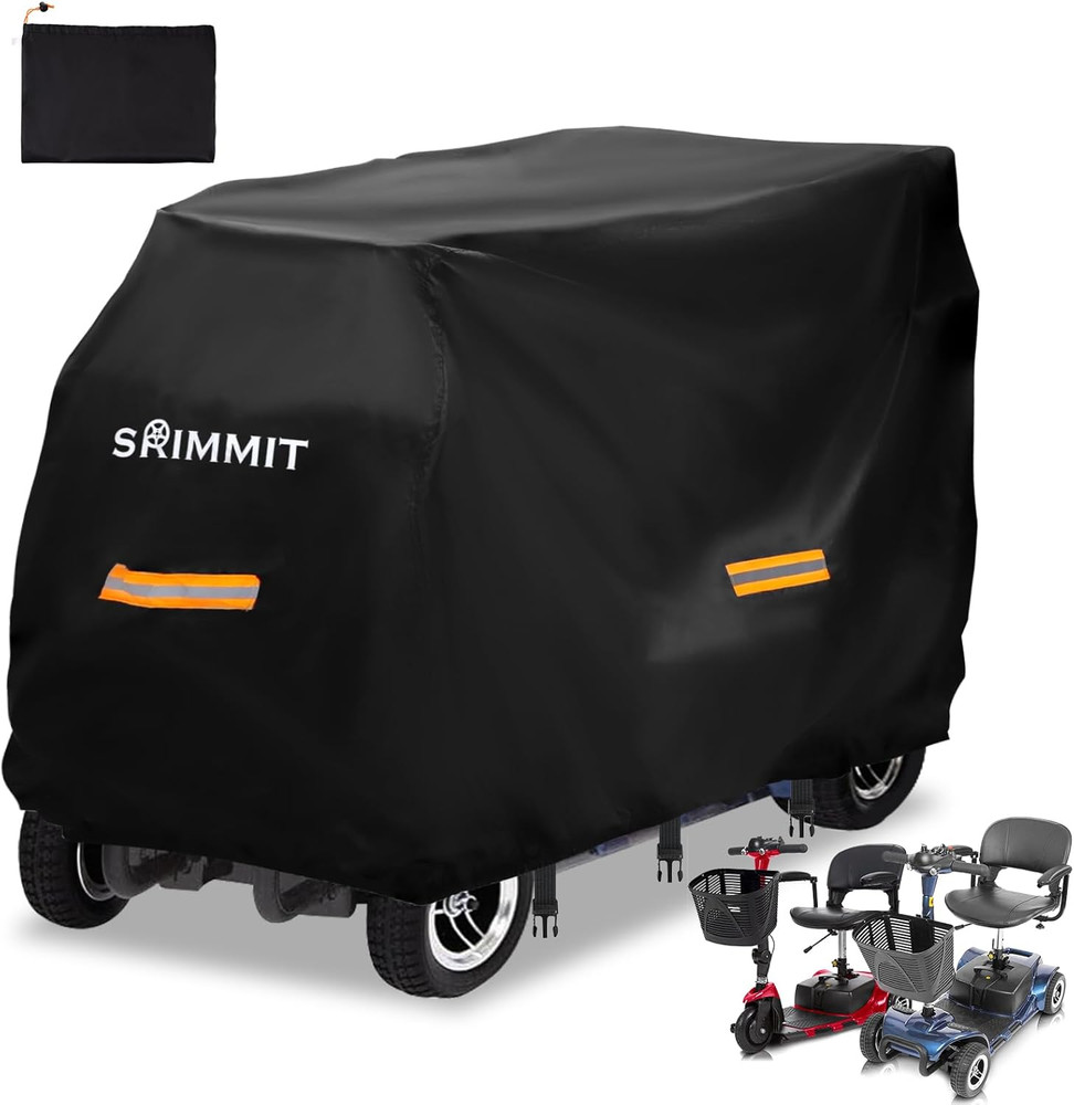 Upgraded Mobility Scooter Storage Cover, Heavy Duty 420D Oxford Fabric