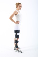 SUPPORTLİNE Adjustable Angle Knee Brace Hinged Support for Injury Surgery &Rehab