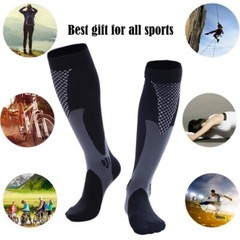 Compression Socks 30-40mmhg Knee High Running Sport Long Stockings Ankle Support