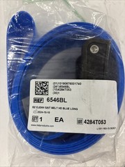 Posey EZ Clean Premium Gait Belt with Spring Loaded Buckle Blue 6546BL 81″